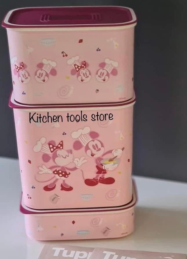 Tupperware disney Clickplus Mickey Mouse Blokbus set, Huis en Inrichting, Keuken | Tupperware, Ophalen of Verzenden, Nieuw