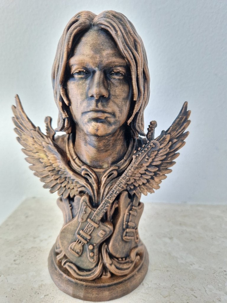 Nieuwe buste Kurt Cobain Nirvanna, Ophalen of Verzenden, Nieuw, Pop, Beeldje of Miniatuur