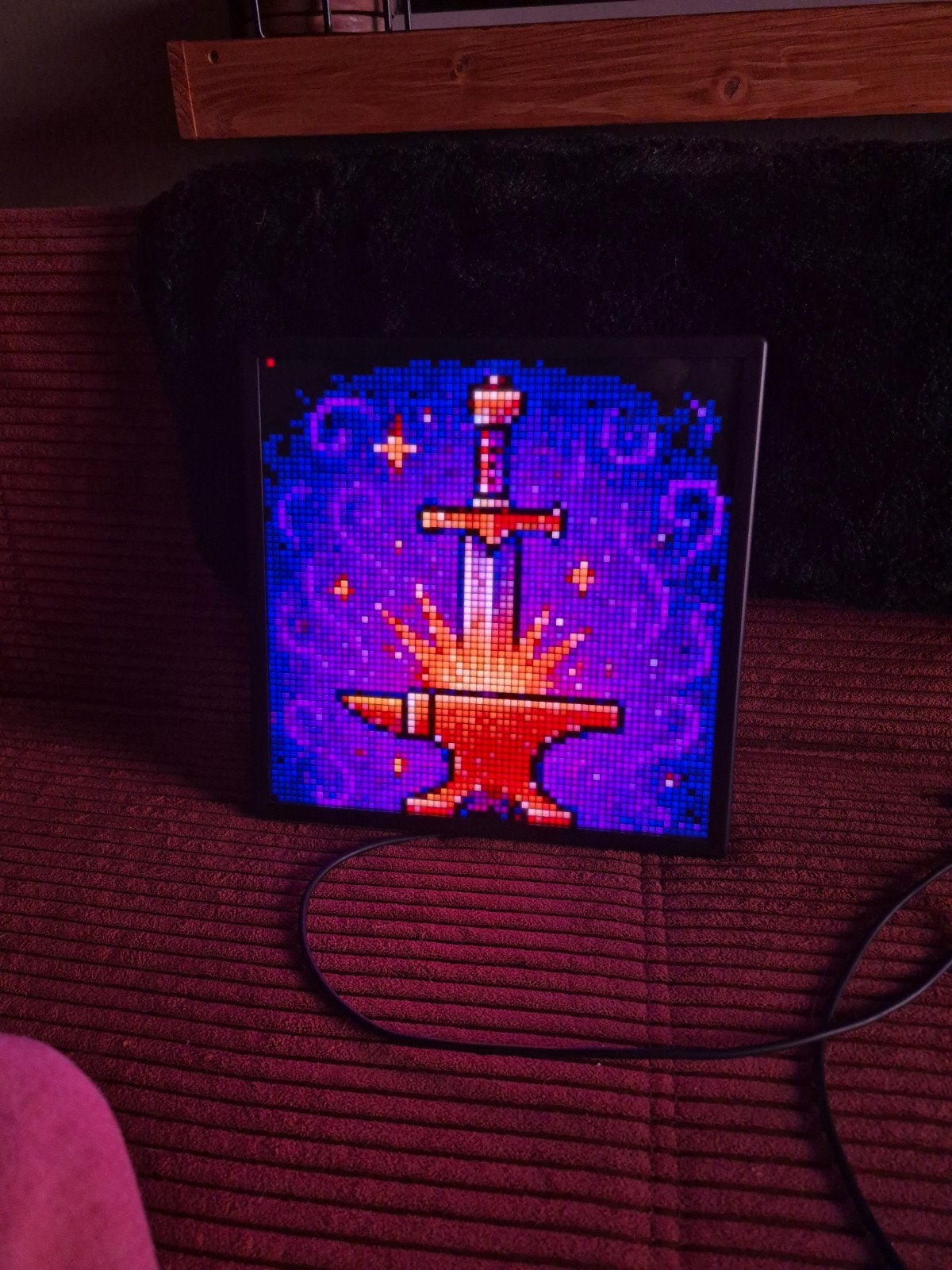 Pixel Display 64x64 ( animated ) IDotMatrix, Ophalen of Verzenden, Zo goed als nieuw