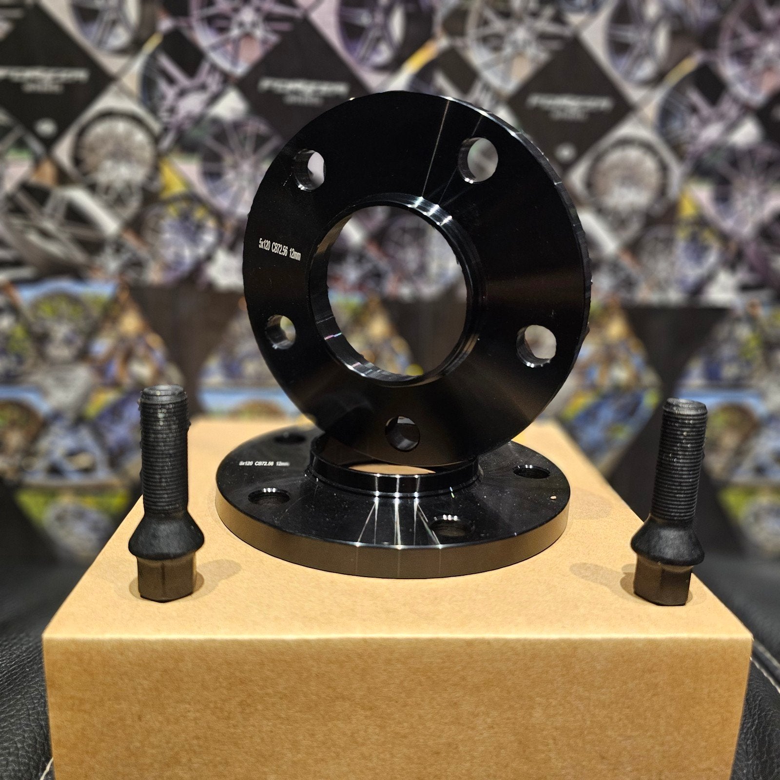 Spoorverbreders spacers Bmw Serie E of F 5x120 72,6 12mm, Ophalen of Verzenden