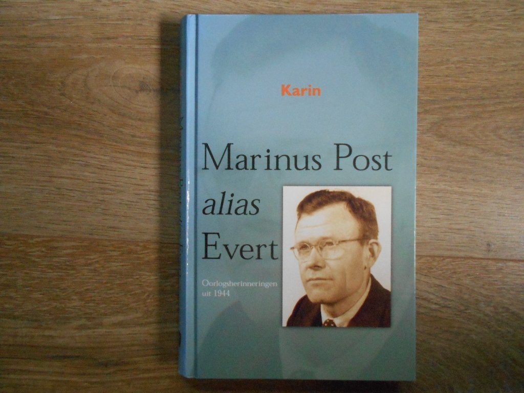 Marinus Post alias Evert Karin, Ophalen of Verzenden, Tweede Wereldoorlog, Zo goed als nieuw, Overige onderwerpen