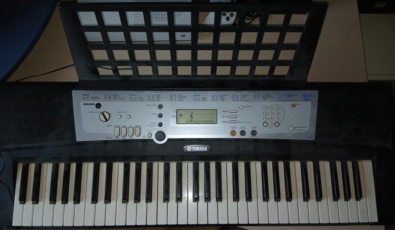 Yamaha YPT200 Keyboard - Ideaal voor beginners!, Ophalen, Gebruikt, 61 toetsen, Yamaha