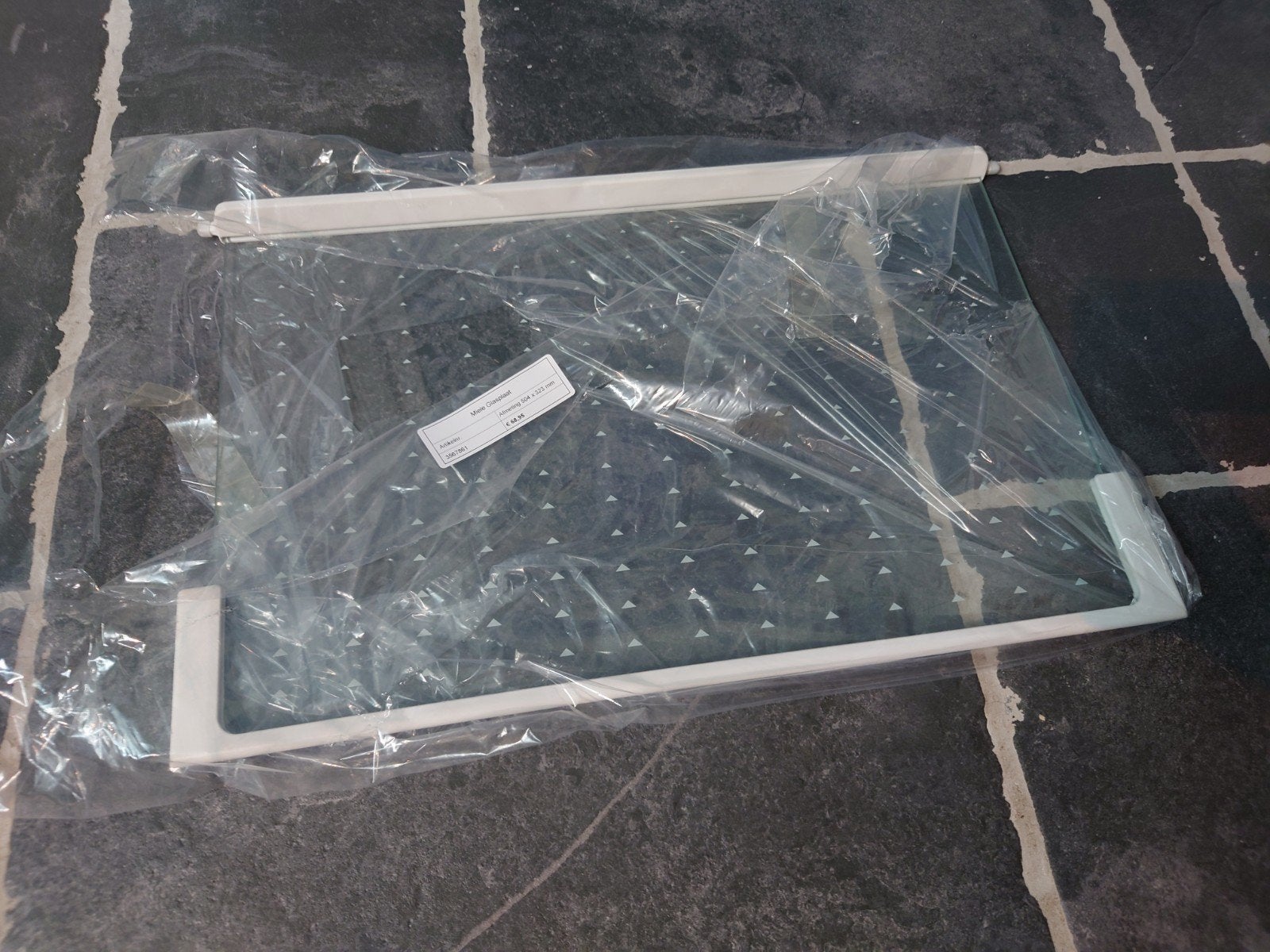 Miele koelkast glasplaat (504mm x 323mm) NIEUW in verpakking, Ophalen of Verzenden, Nieuw