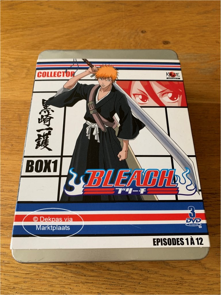 Dvd's Bleach - Box 1 - Tin Box Limited Edition, Gebruikt, Anime (Japans), Nederlands, Ophalen of Verzenden