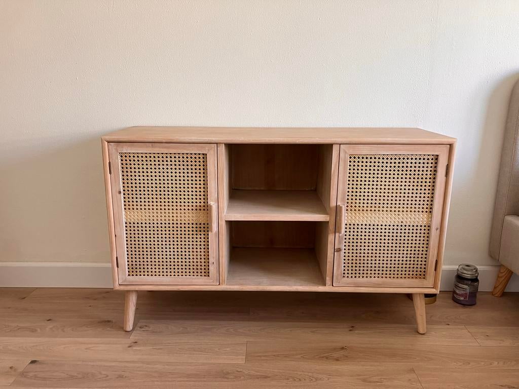 Webbing Java Dressoir - 2 maanden oud!, Huis en Inrichting, Kasten | Dressoirs, Ophalen, 100 tot 150 cm, Zo goed als nieuw, 25 tot 50 cm