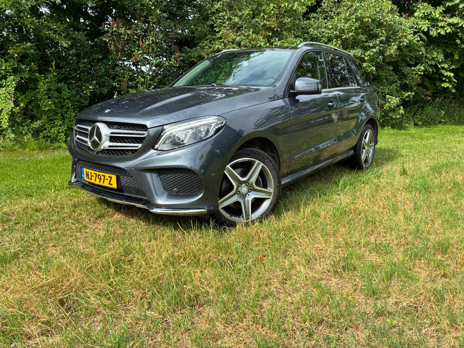 Mercedes GLE 350d AMG bj 2016 automaat, Auto's, Automaat, Parkeerassistent, 2175 kg, 190 pk