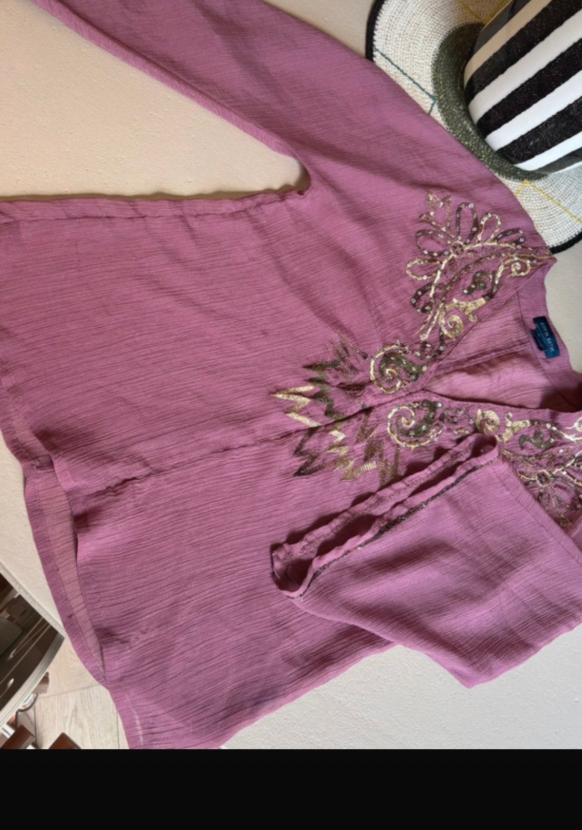 Antik-Batik Bohème hippie, Ophalen of Verzenden, Zo goed als nieuw, Maat 42/44 (L), Rood