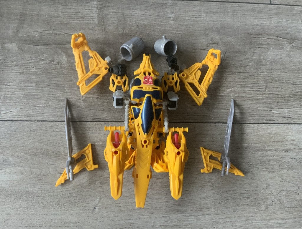 Transformers ConstructBots Triple Changer Class Bumblebee, Verzamelen, Transformers, Overige generaties, Ophalen of Verzenden
