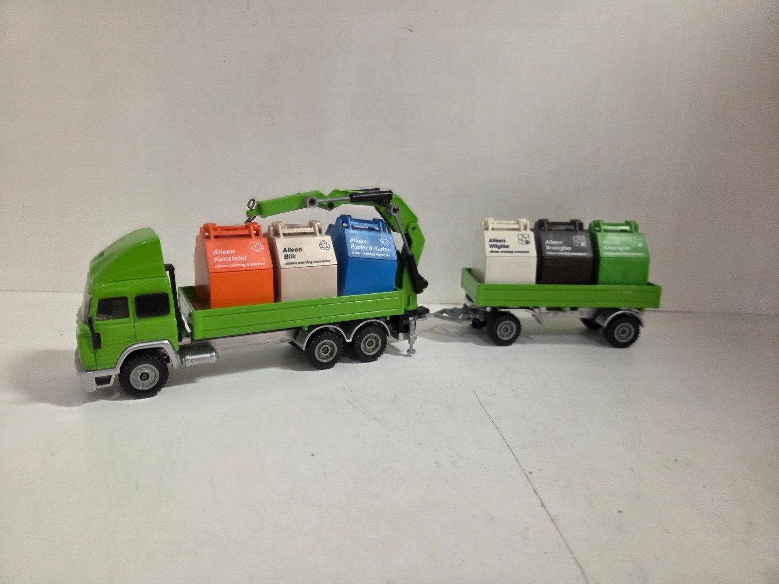 Siku Iveco containerservice, ., Ophalen of Verzenden, Zo goed als nieuw, .