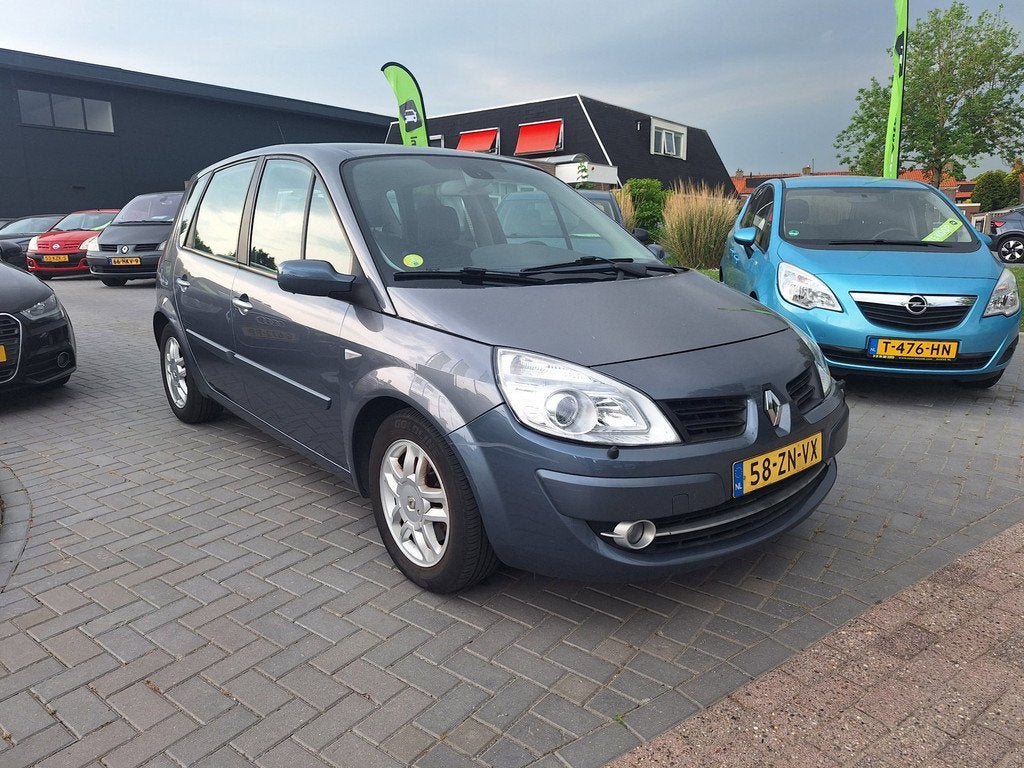 Renault Scénic 2.0-16V Tech Line / AUTOMAAT / Nieuwe APK, Auto's, 1998 cc, 135 pk, 4 cilinders, Blauw