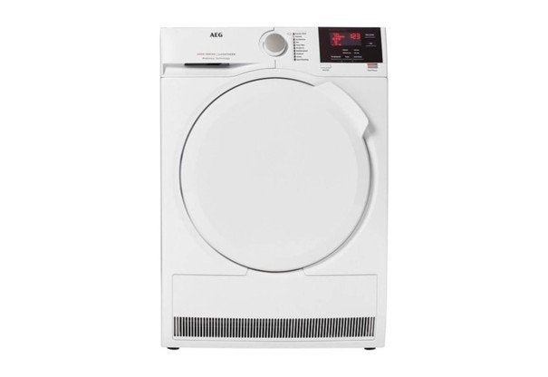 AEG Wasdroger 6000, Ophalen, 6 tot 8 kg, Zo goed als nieuw, Voorlader