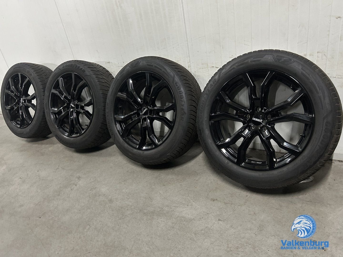 7mm! VW ID.4 Skoda Enyaq Audi Q4 Q5 19 inch zwarte velgen 5x