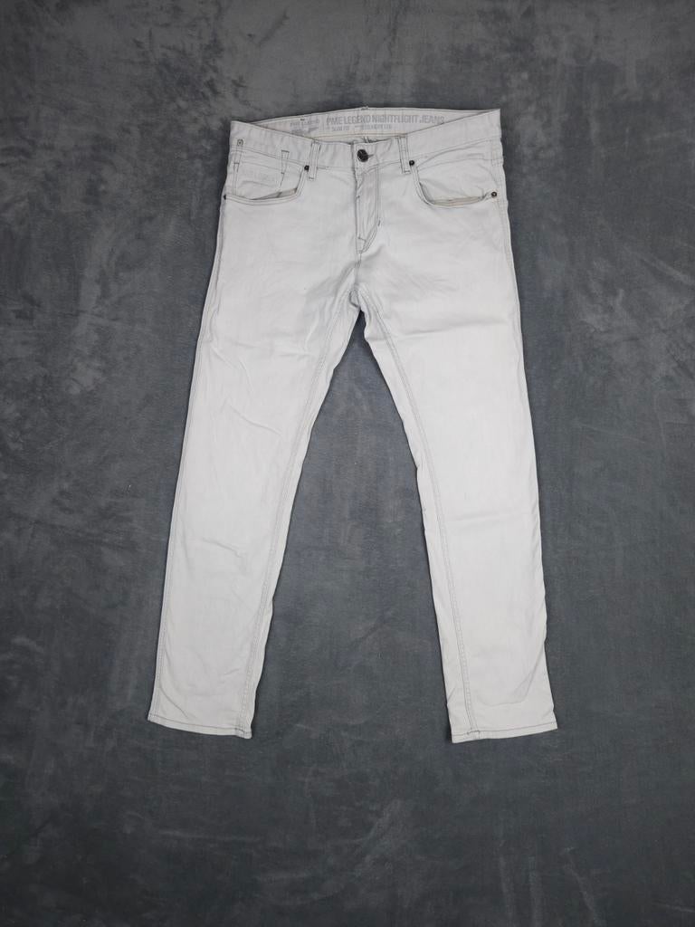 Pme Legend Broek Nightflight W35 L32 Slim Fit Grijs jeans., ., Ophalen of Verzenden, Zo goed als nieuw, .
