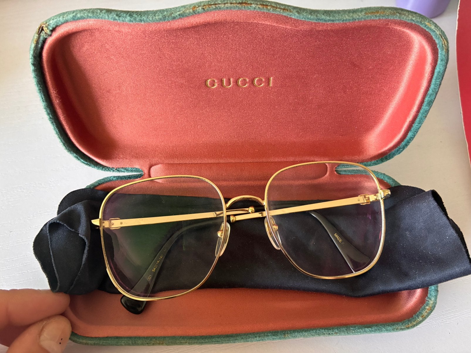 Gucci brillen, Overige merken, Overige kleuren, Ophalen of Verzenden, Zo goed als nieuw