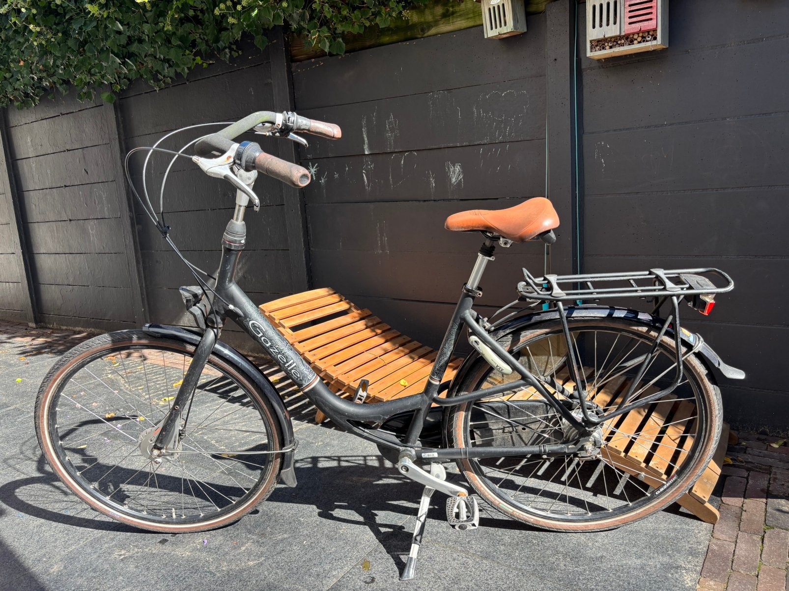 Gazelle bloom mamafiets, Ophalen, 2 zitjes, Dubbele standaard, 56 cm of meer