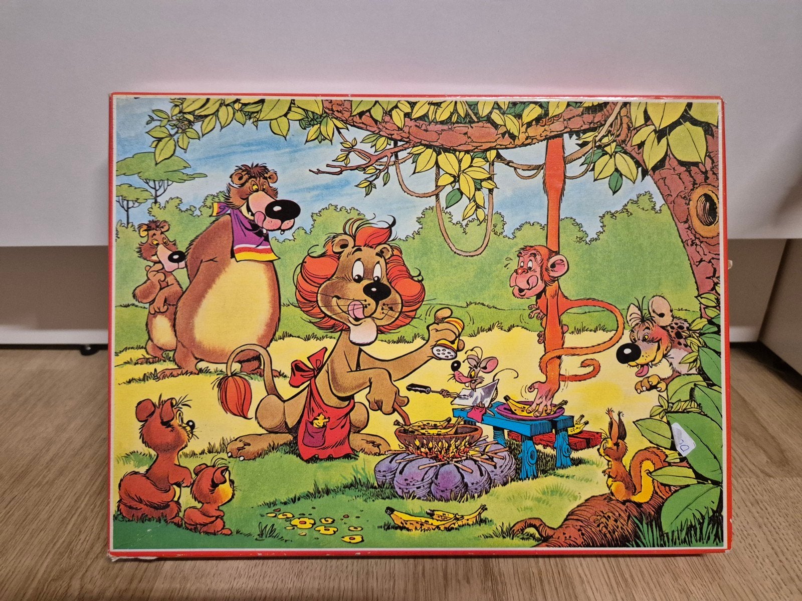 Loeki de leeuw puzzel 99 stukjes, Ophalen of Verzenden, Meer dan 50 stukjes