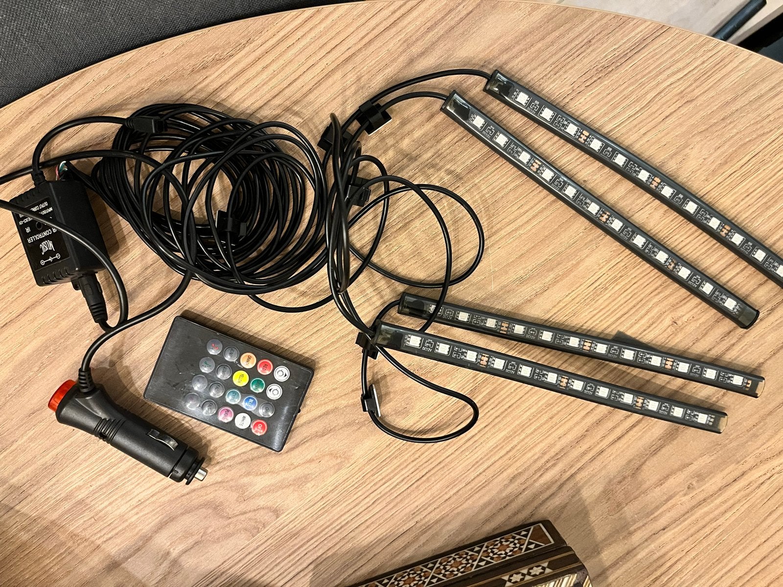 LED-verlichting voor auto met afstandsbediening, Ophalen of Verzenden, Gebruikt