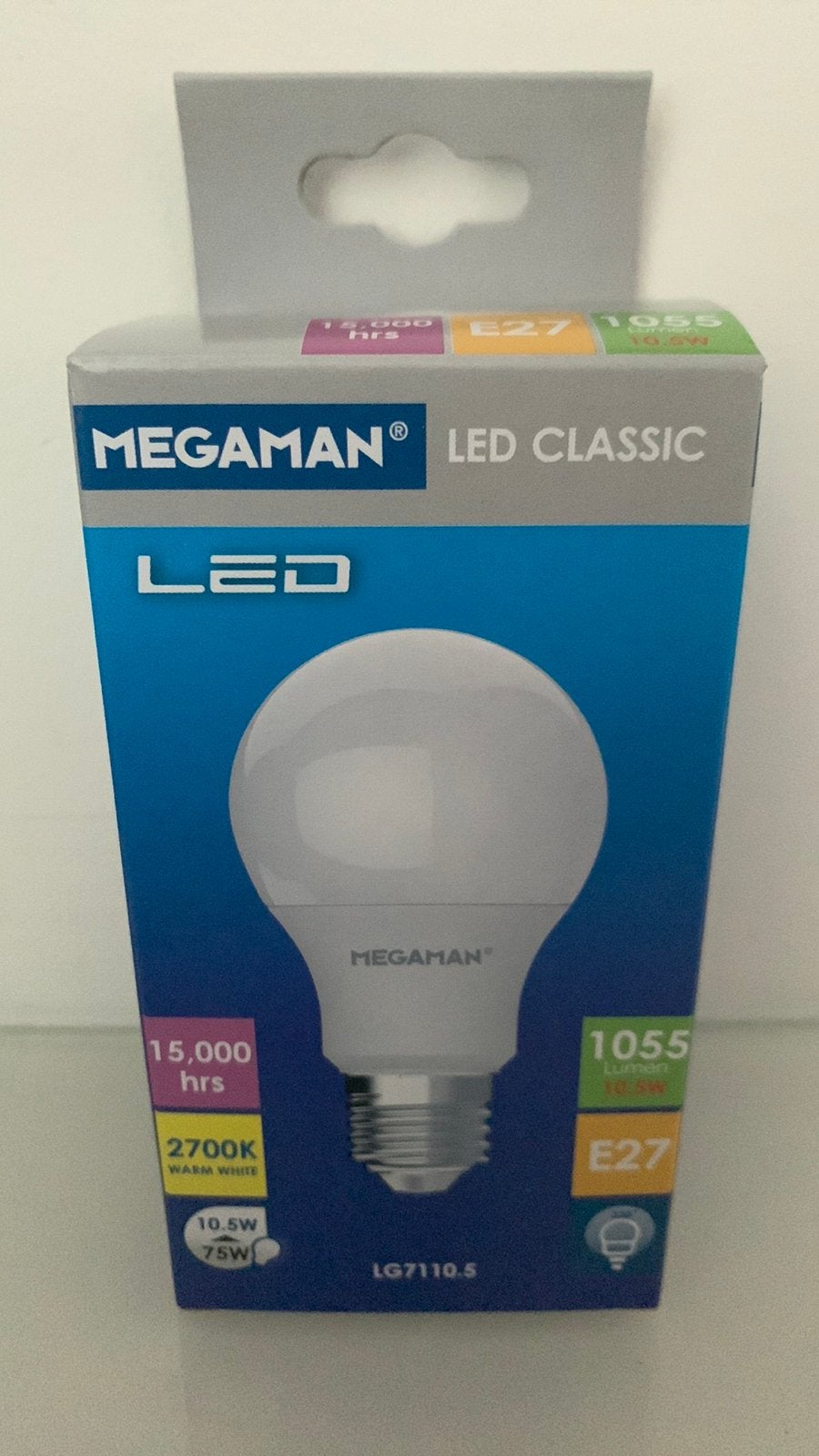 Partij Megaman ledlampen 1026x E27, Ophalen, Led-lamp, Nieuw, E27 (groot)