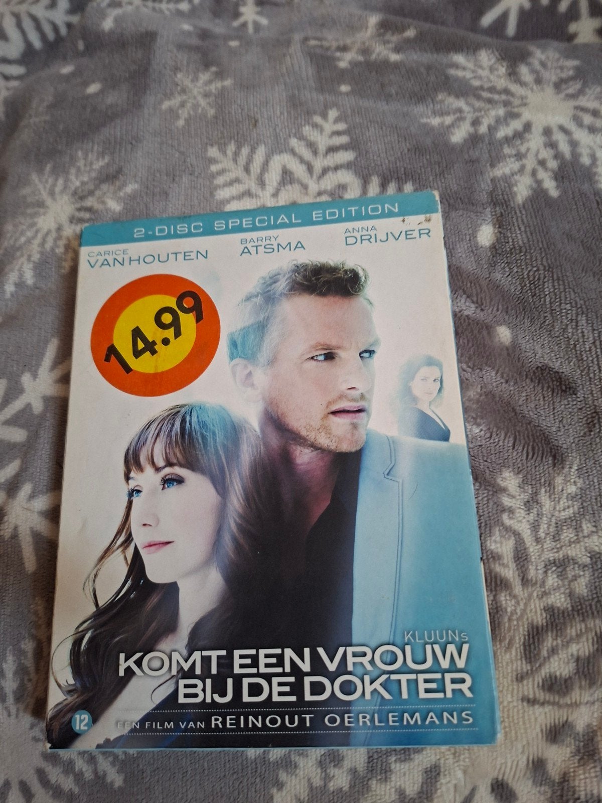 Komt een man bij de dokter- Carice v. Houten & Barry Atsma, Cd's en Dvd's, Dvd's | Nederlandstalig, Vanaf 12 jaar, Ophalen, Zo goed als nieuw