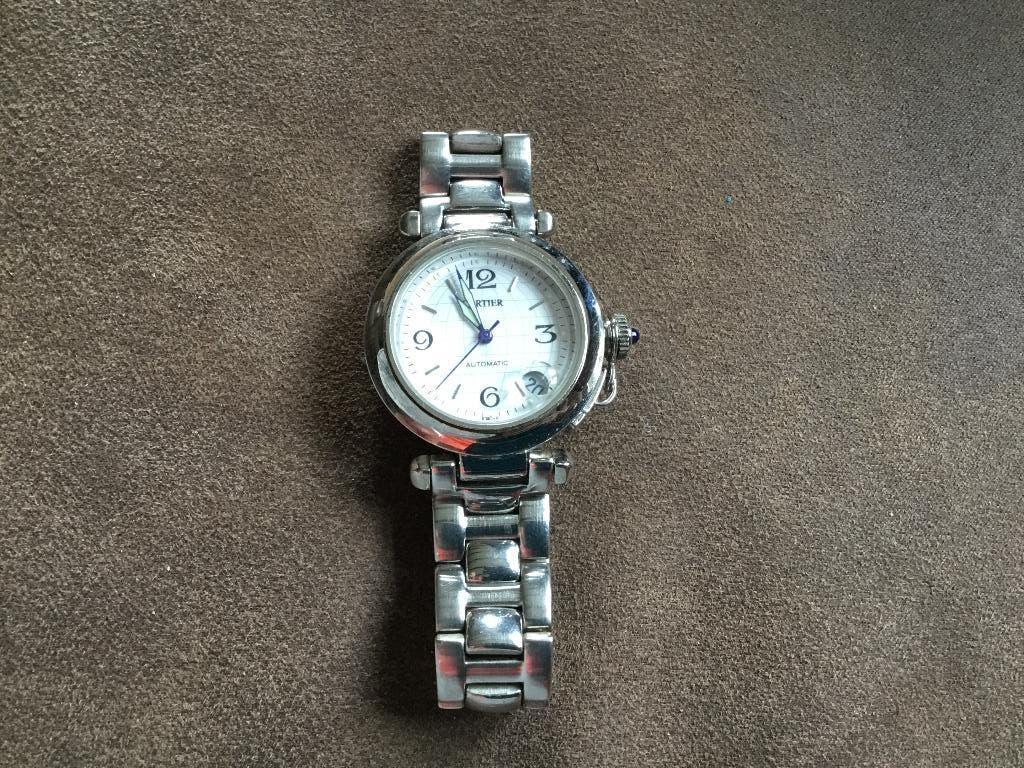 Cartier horloge, Overige merken, Staal, Polshorloge, Ophalen of Verzenden