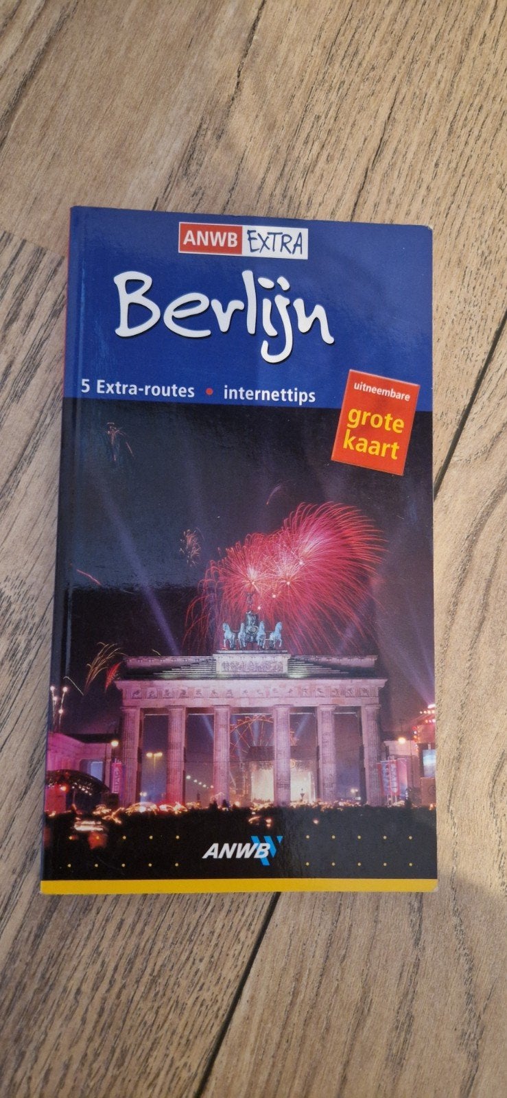 ANWB Extra Berlijn Reisgids met Grote Kaart, Boeken, Onbekend, Europa, Ophalen of Verzenden, Zo goed als nieuw