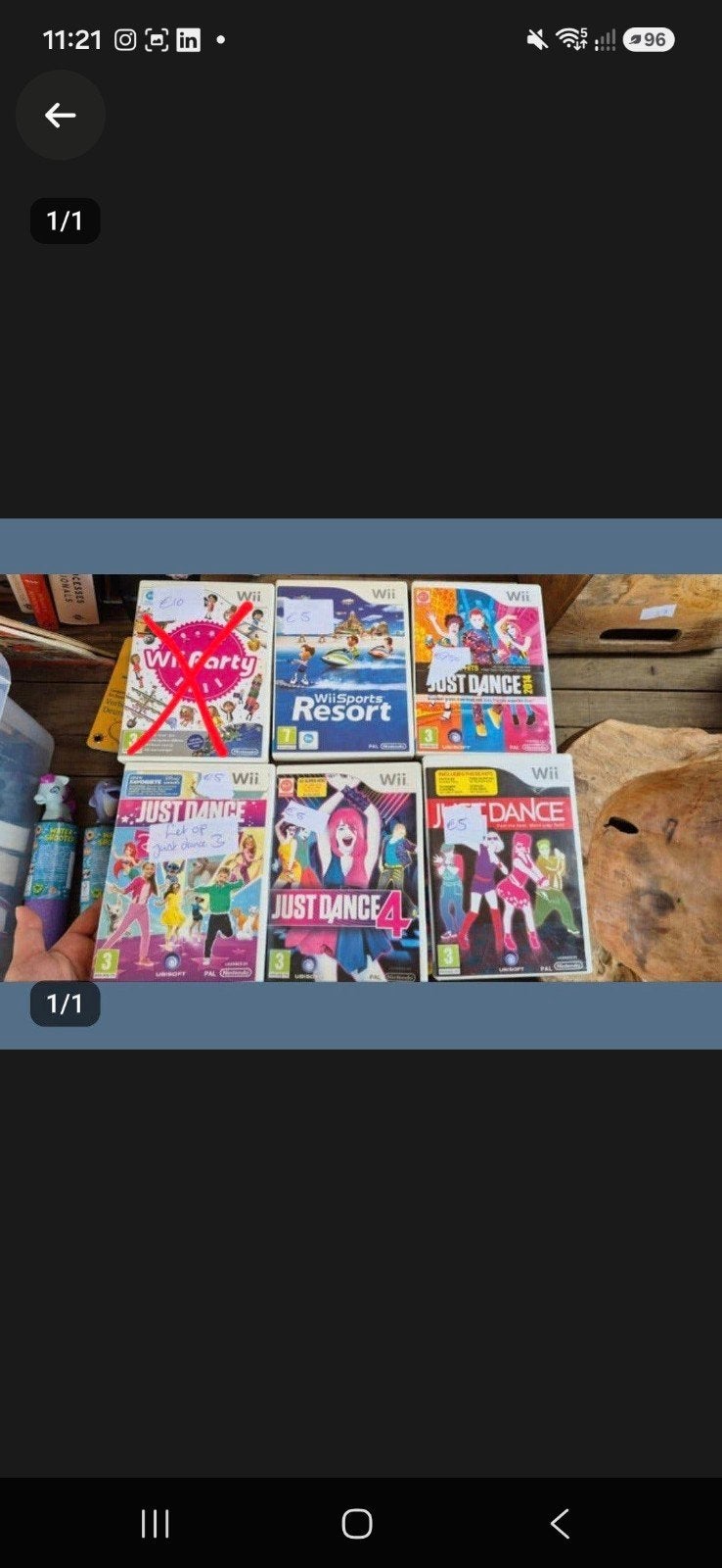 Wii games: Just Dance, Wii Sports Resort, Gebruikt, Eén computer, Ophalen of Verzenden, Sport