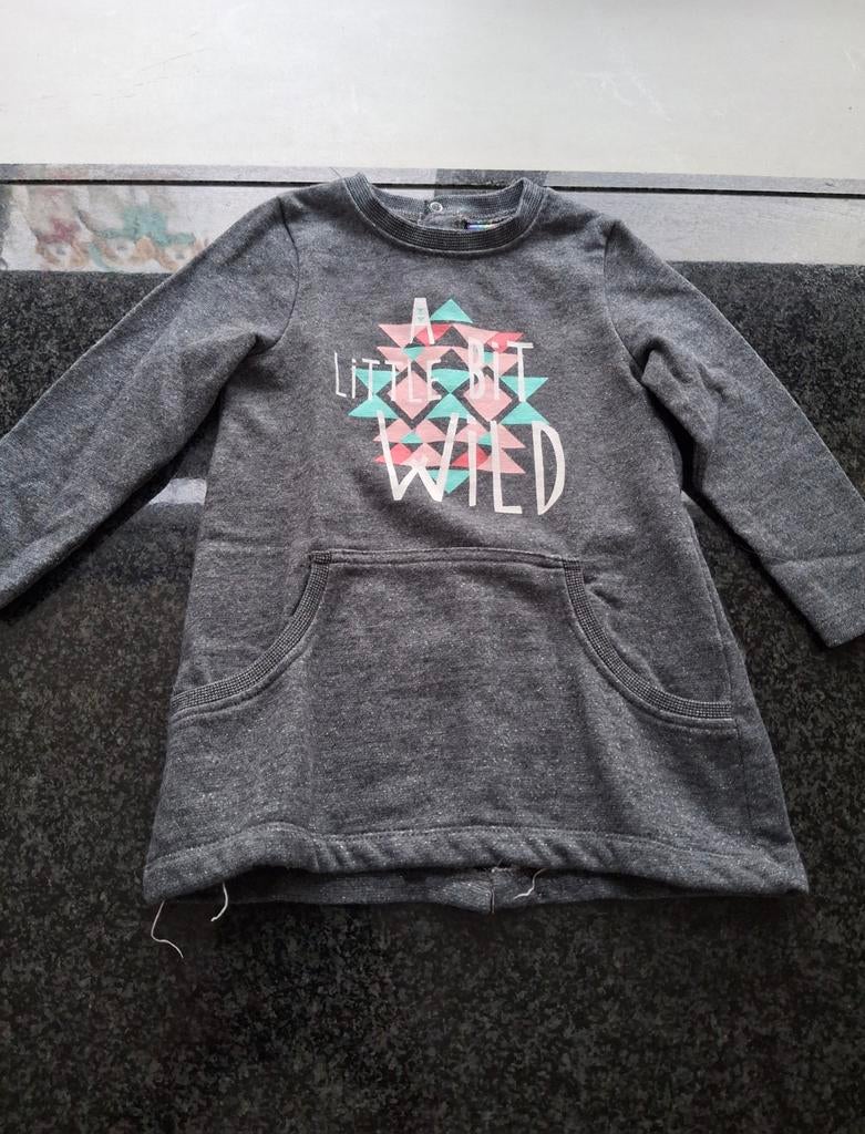Lupilu jurkje, jurkje kan zeker nog een ronde mee. Maat 86/9, Kinderen en Baby's, Babykleding | Maat 86, Gebruikt, Meisje, Jurkje of Rokje