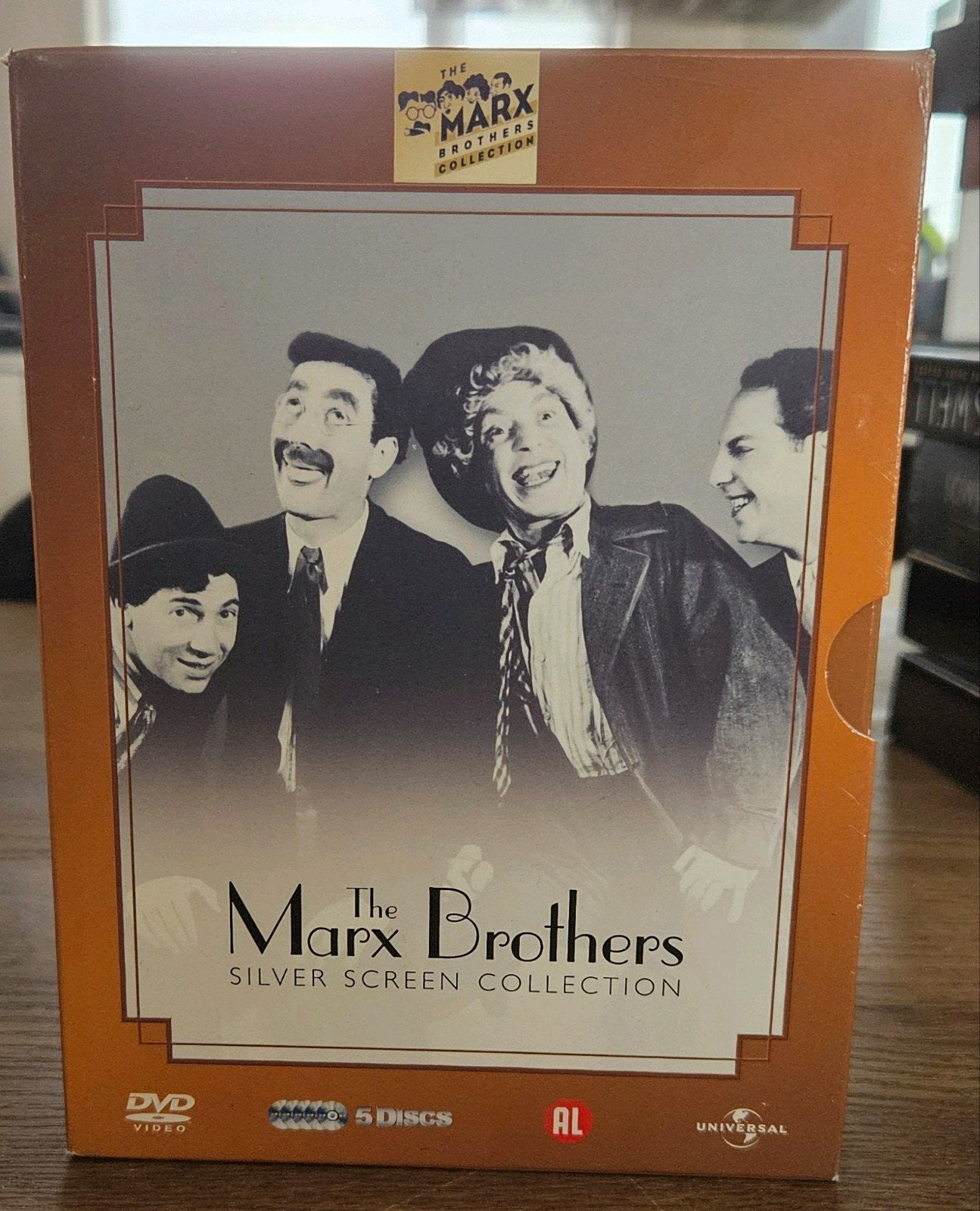 The Marx Brothers Boxset Silver Screen Collection (5 Discs), Alle leeftijden, Ophalen, Zo goed als nieuw, Komedie
