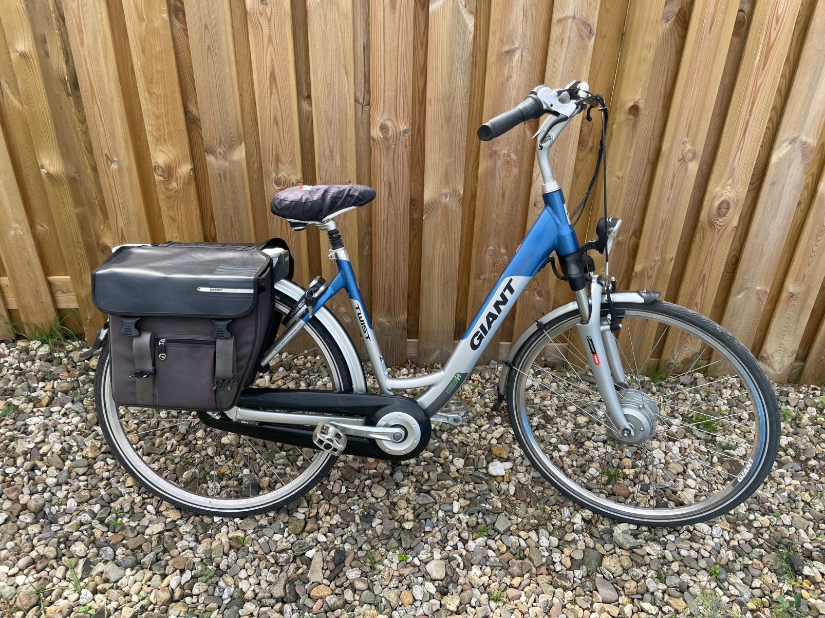 Giant Twist Go Power Blauw elektrische fiets Maat M, Fietsen en Brommers, Ophalen, Giant, Zo goed als nieuw, 51 tot 55 cm