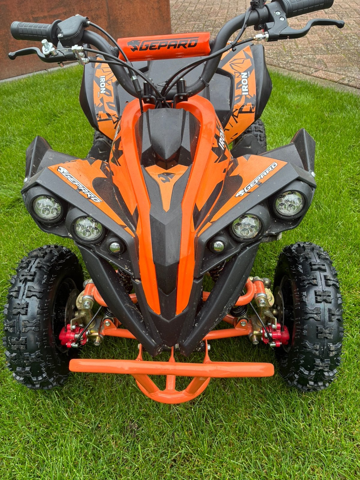 Gepard Kinderquad 49cc iron, 11 kW of minder