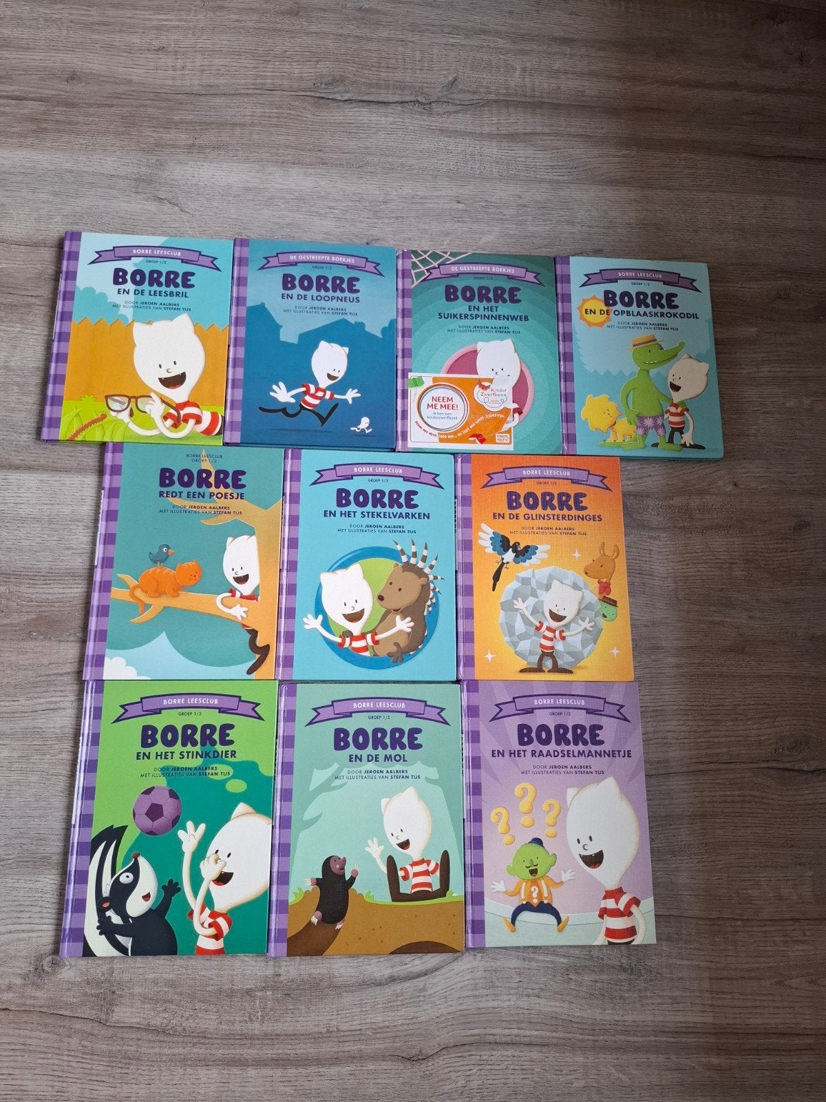 10 Borre Boeken groep 1/2, Ophalen of Verzenden, Zo goed als nieuw, Fictie algemeen