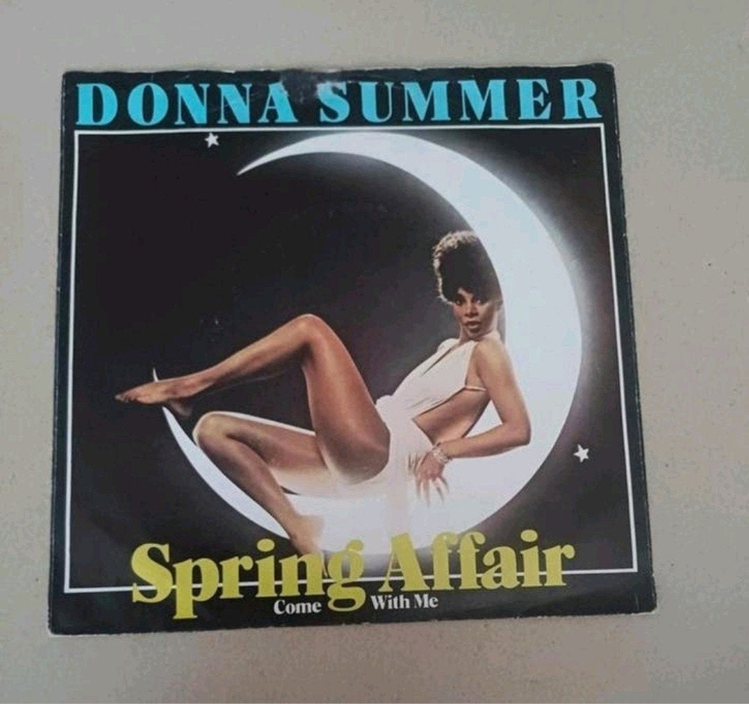 Donna Summer  - Spring Affair, Cd's en Dvd's, Vinyl Singles, Gebruikt, Pop, Beschermende buitenhoes, Ophalen of Verzenden