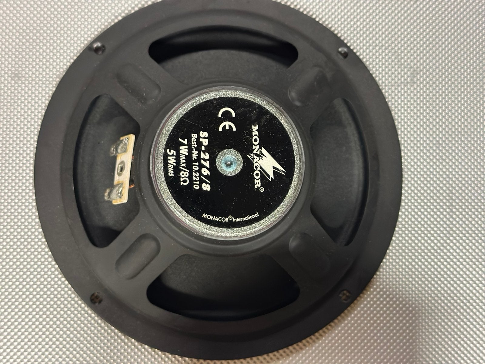 3 stuks Monacor SP276/8 breedband/coaxiaal speaker, Audio, Tv en Foto, Overige merken, Overige typen, Nieuw, Ophalen of Verzenden