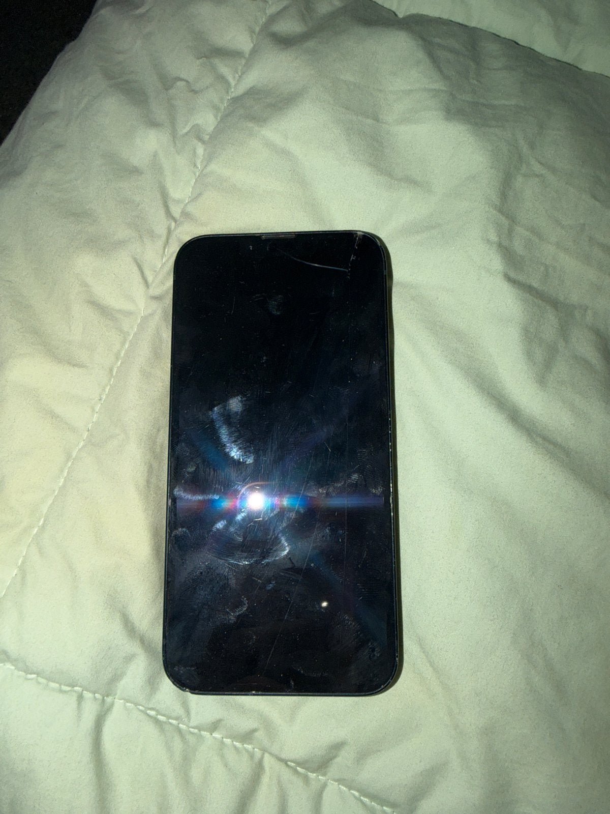 iPhone 14 128GB Midnight - Gebruikt met barsten