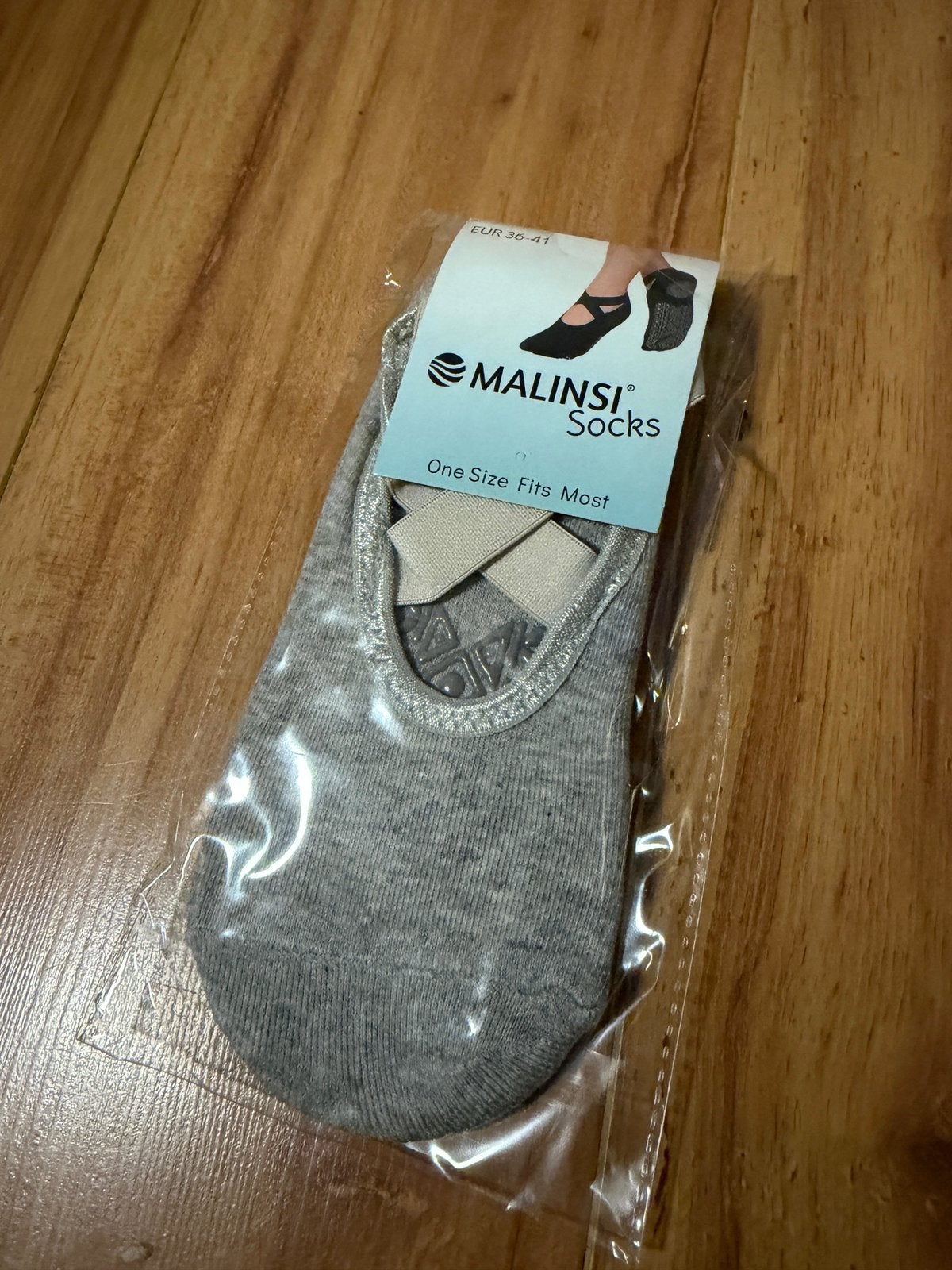 Malinsi Yoga Antislip Sokken – Grijs Ballerina Model (Nieuw), Ophalen of Verzenden, Nieuw, Overig