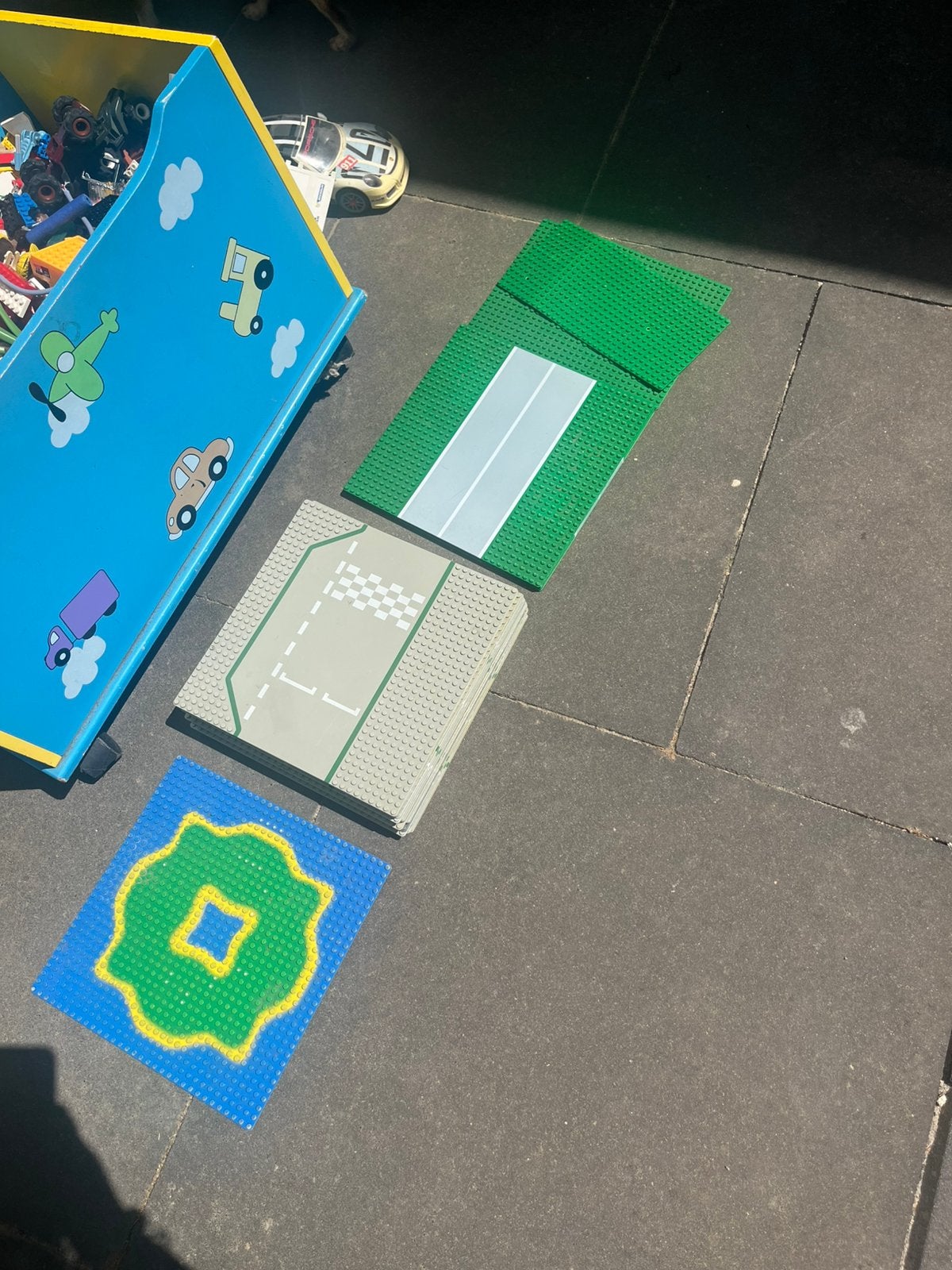 25 straten / bouwplaat/ straatplaat / eiland/ grondplaat, Kinderen en Baby's, Speelgoed | Duplo en Lego, Ophalen, Zo goed als nieuw