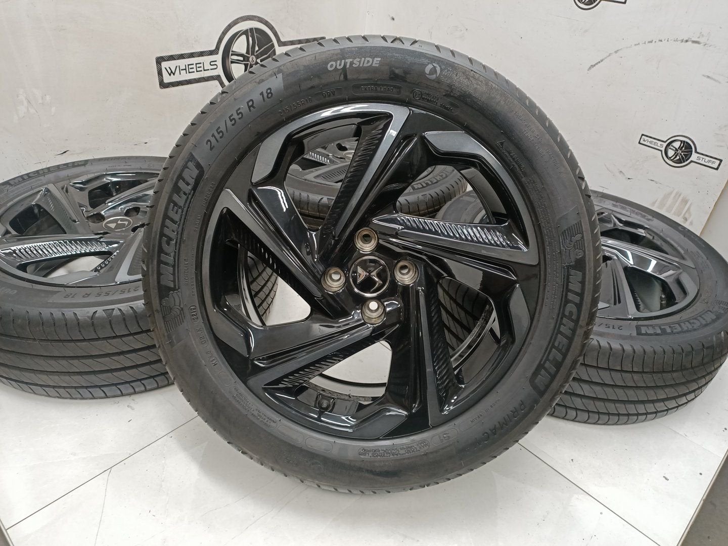 DS DS3 ceossback lichtmetaal velgen 18"inch 4x108, Auto-onderdelen, Gebruikt, -, -, Banden en Velgen
