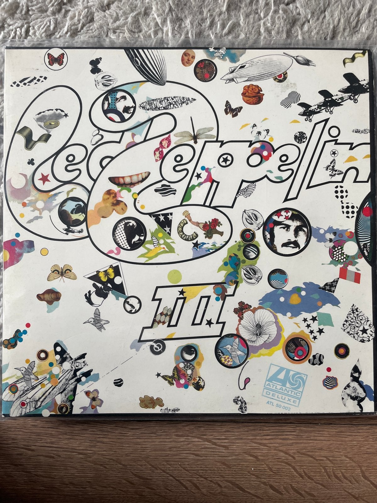 Led Zeppelin III - Originele Duitse persing 1973, LP, Gebruikt, Hard Rock, Originele persing