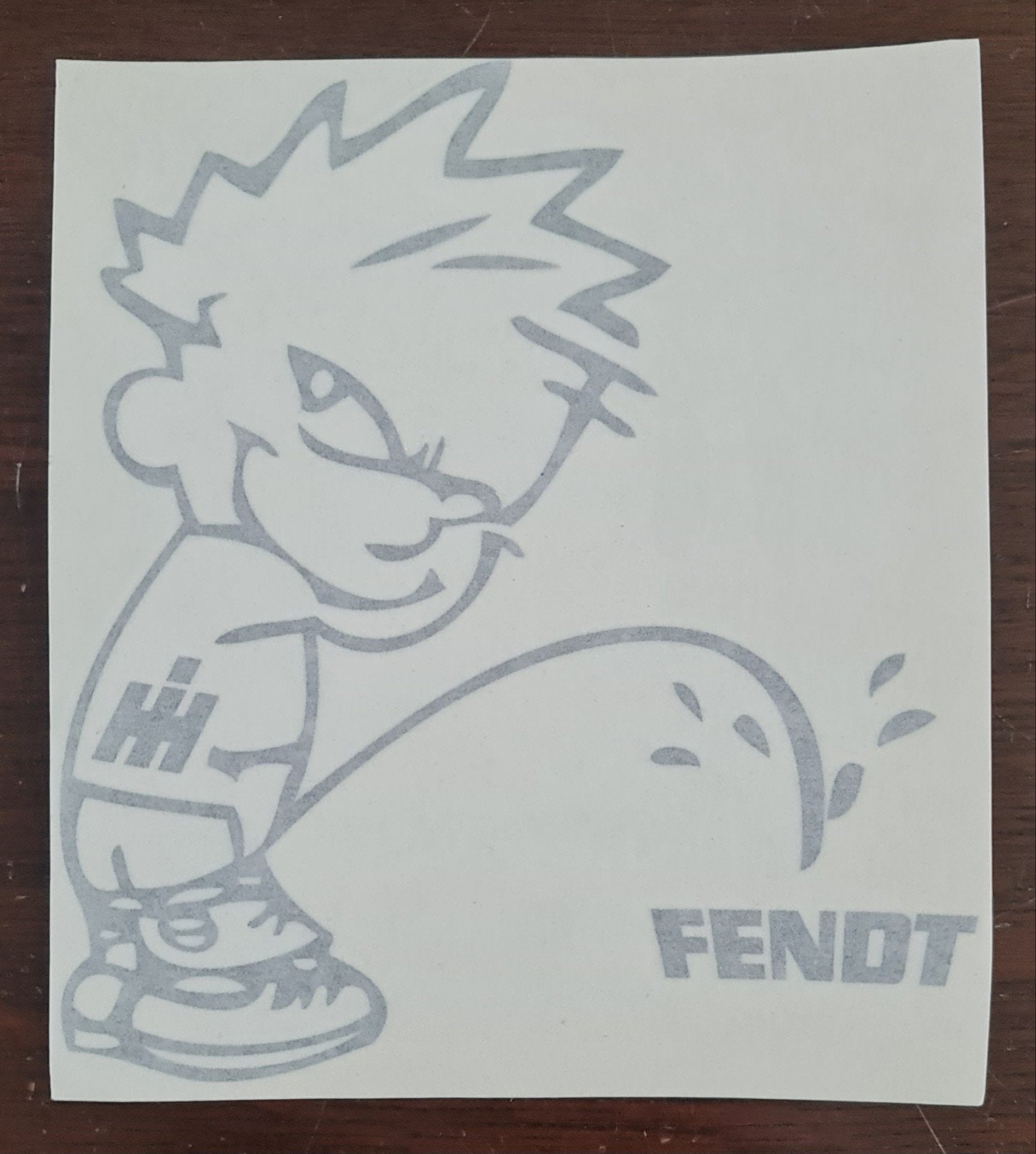 Fendt Raamsticker 17 cm, Ophalen of Verzenden, Nieuw, Auto of Motor