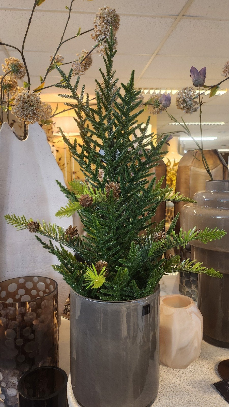 89 x Kunst KERSTBOOMPJES, Diversen, Ophalen, Nieuw