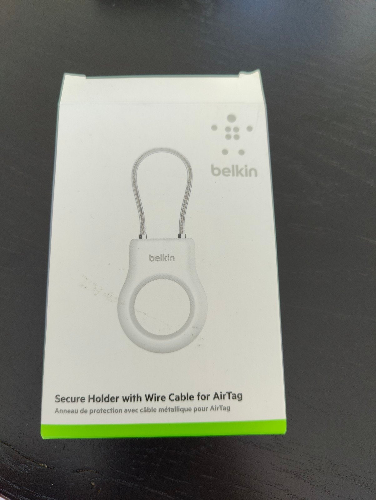 Belkin Secure Houder met Draadkabel voor AirTag, Ophalen of Verzenden, Nieuw