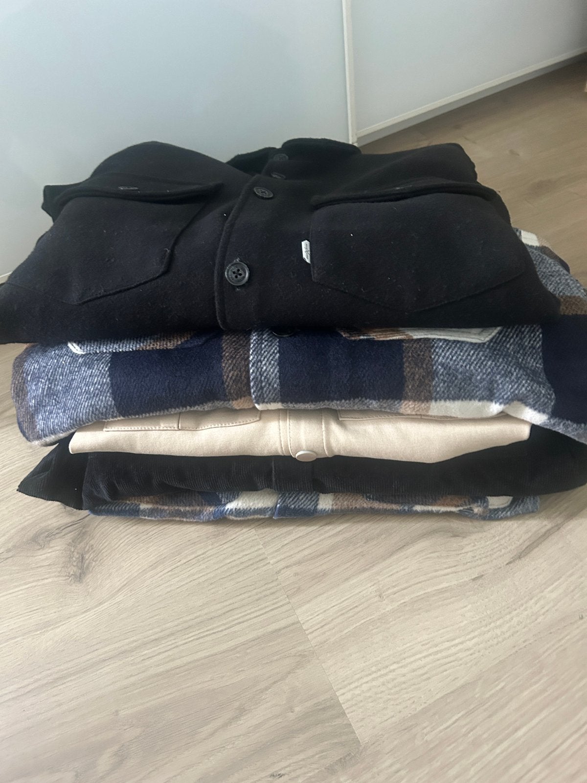 Overshirts maat L/Xl, Ophalen of Verzenden, Zo goed als nieuw, Halswijdte 43/44 (XL)