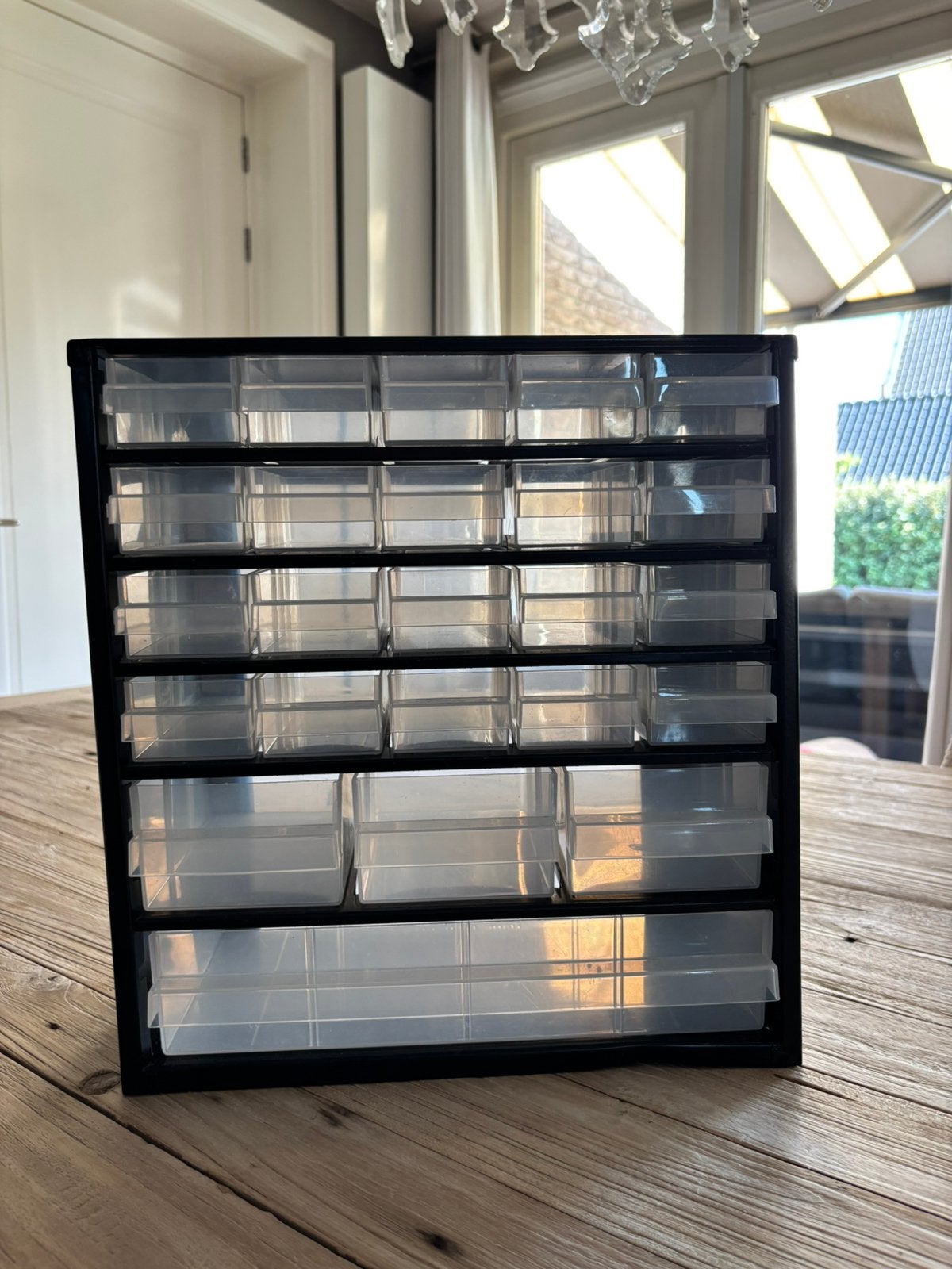 Ladekast 24 vakjes, Huis en Inrichting, Kasten | Ladekasten, Ophalen, Gebruikt, 5 laden of meer, 50 tot 100 cm