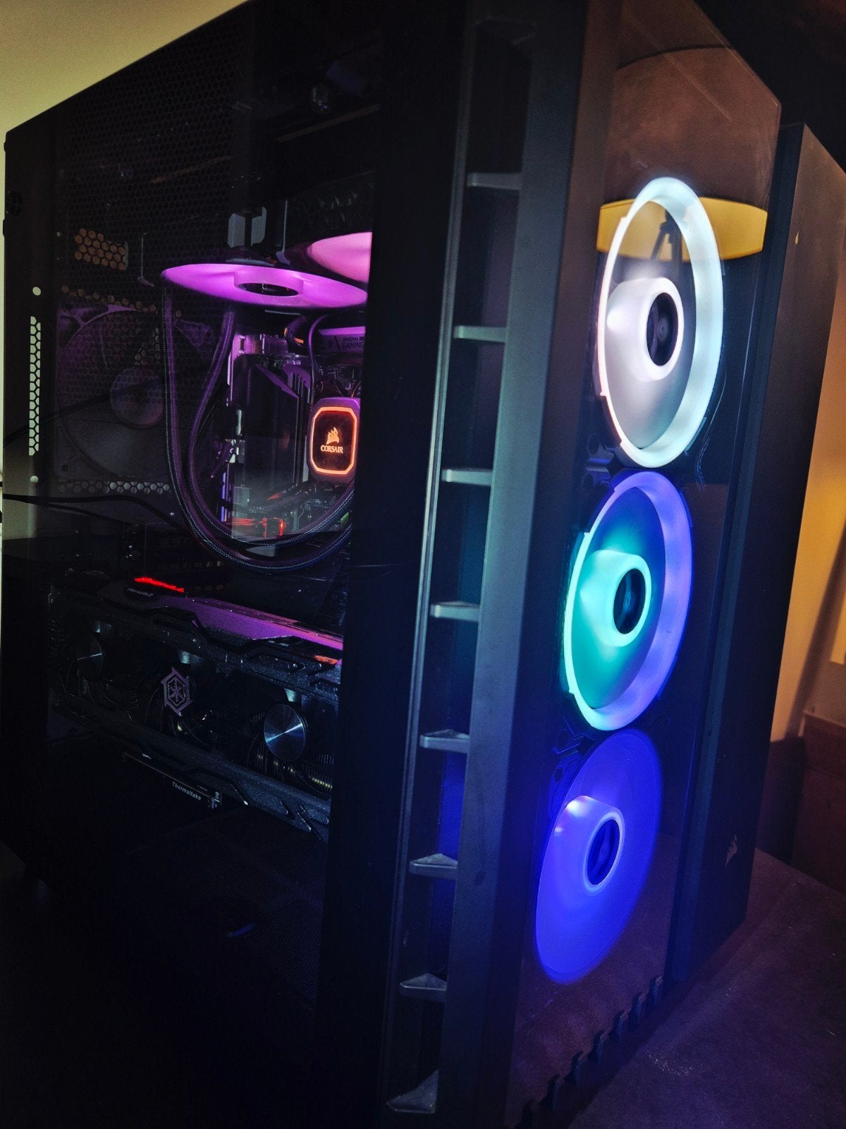 Corsair Gaming PC - Intel 7 - GTX 1060- 16GB - RGB, Computers en Software, Desktop Pc's, Zo goed als nieuw, 4 Ghz of meer, HDD