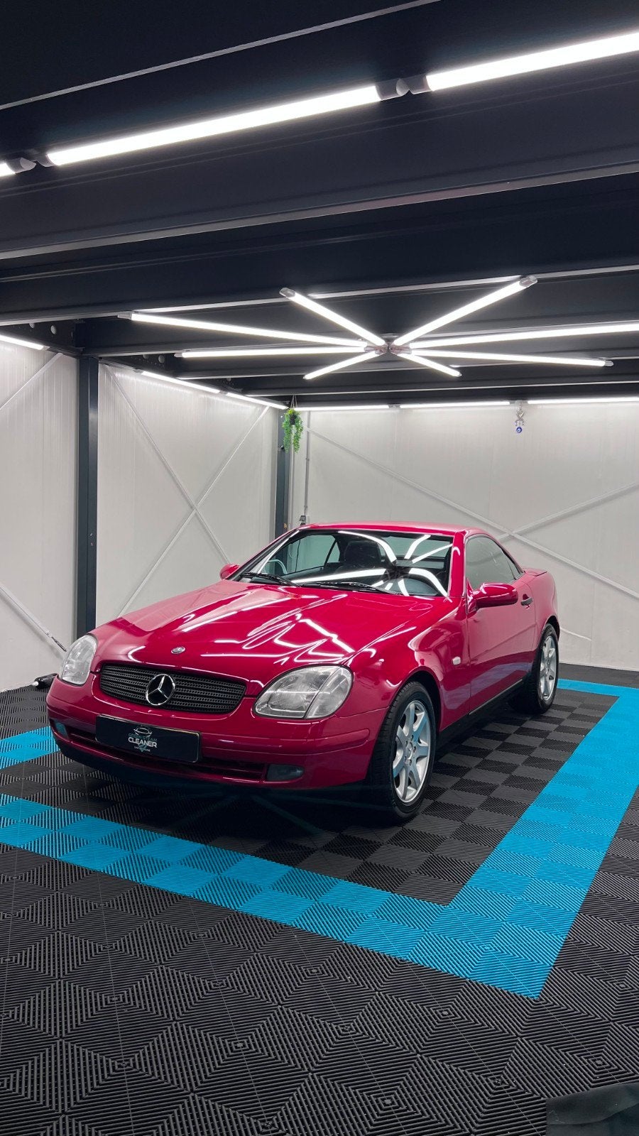 Mercedes-Benz SLK 2.0 Slk200 Roadster 1997 Rood, Auto's, 1998 cc, 4 cilinders, Cabriolet, SLK