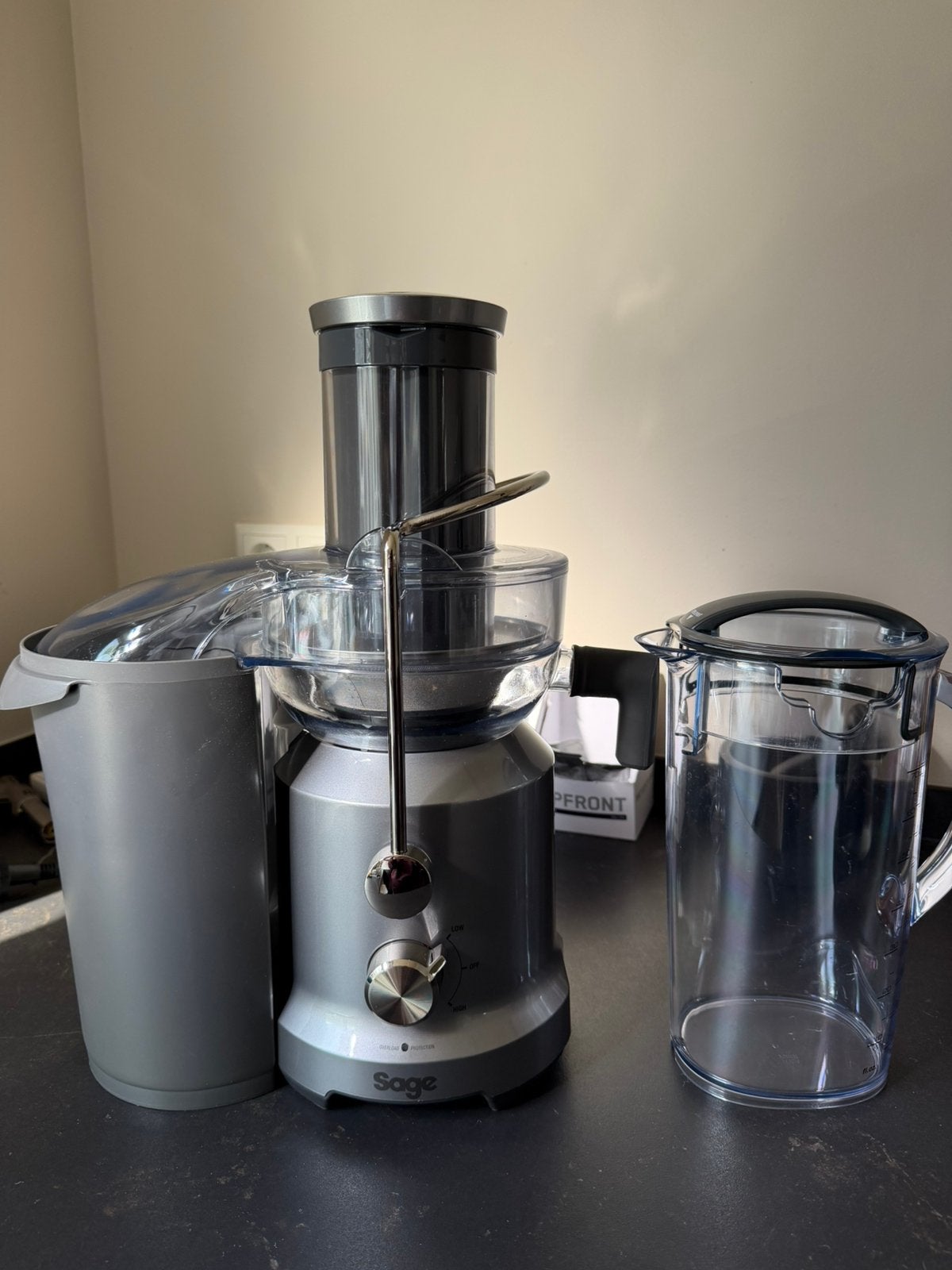 Sage the nutri juicer cold silver, Witgoed en Apparatuur, Juicers, Ophalen, Zo goed als nieuw