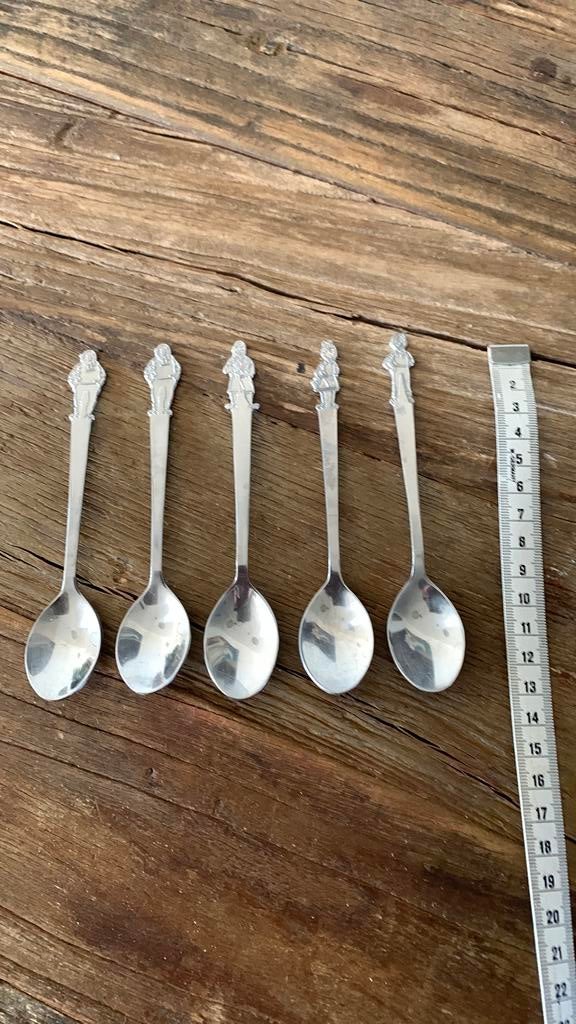 Theelepels Suske Wiske en Lambiek, Ophalen, Gebruikt