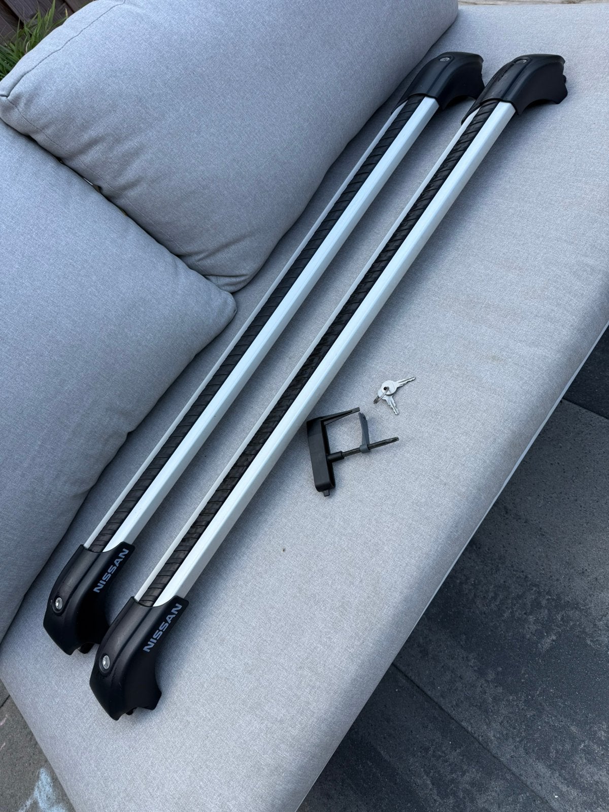 Originele dakdragers nissan qashqai, Auto diversen, Dakdragers, Ophalen, Zo goed als nieuw