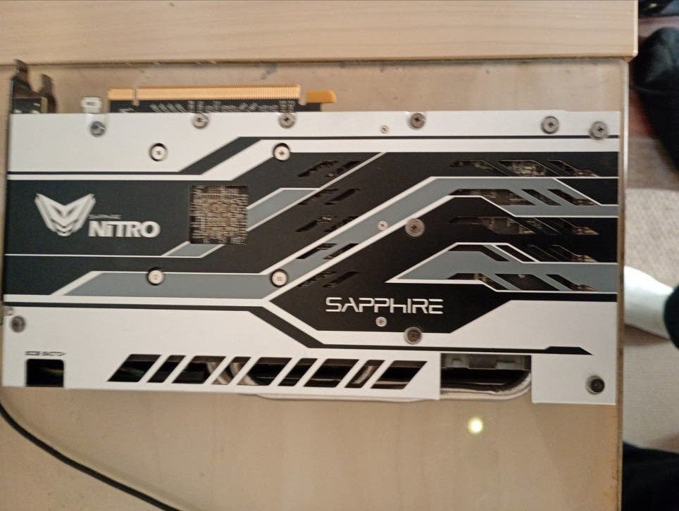 Sapphire Nitro AMD Radeon RX 580 4GB Videokaart, PCI-Express 3, Gebruikt, AMD, HDMI