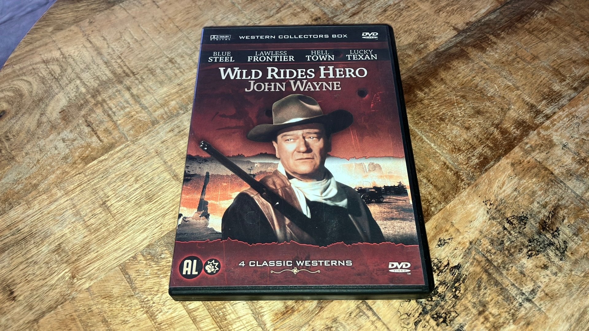 Wild Rides Hero John Wayne dvd, Cd's en Dvd's, Dvd's | Klassiekers, Alle leeftijden, Ophalen of Verzenden, Zo goed als nieuw, Actie en Avontuur